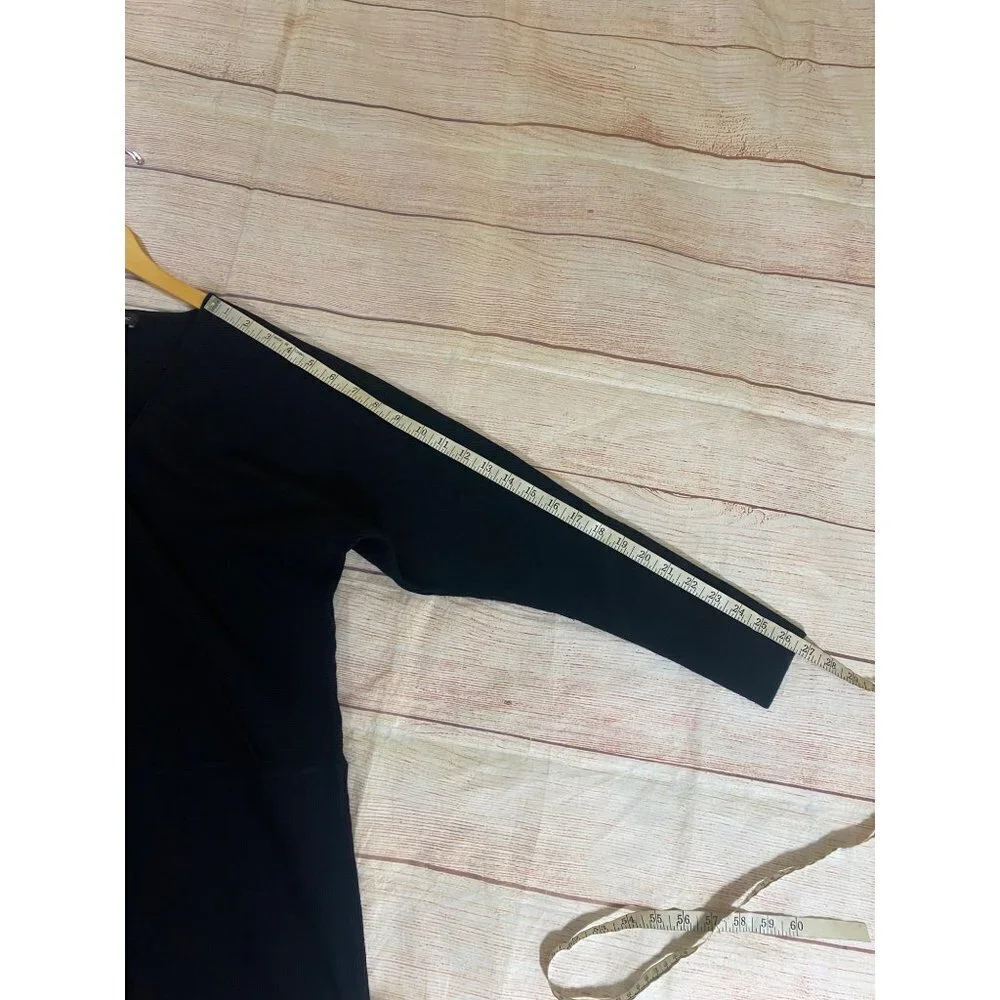 NWT Banana Republic Women's Long Sleeve Thick V Neck Dress - Medium - Picture 11 of 13